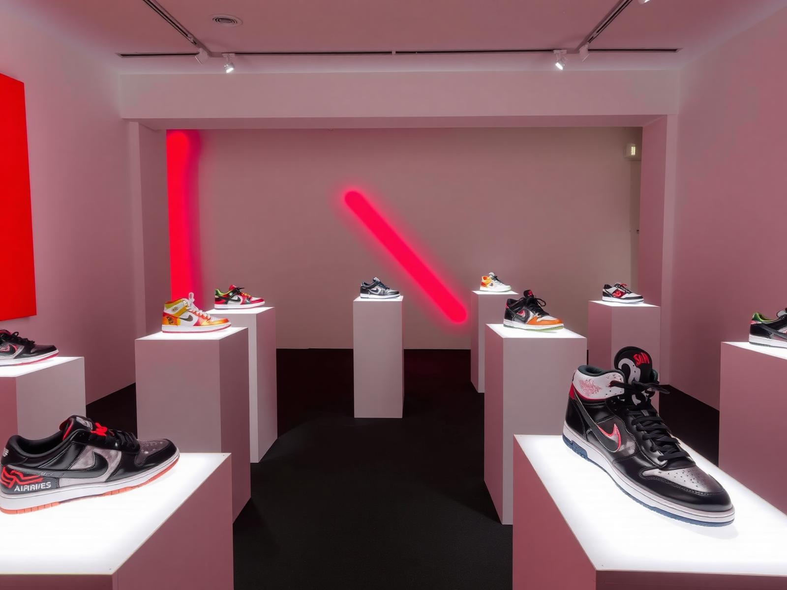 The Art of Sneakers — Visual Installation